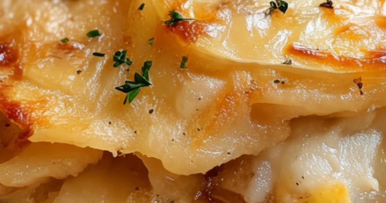 French Onion Potato Bake