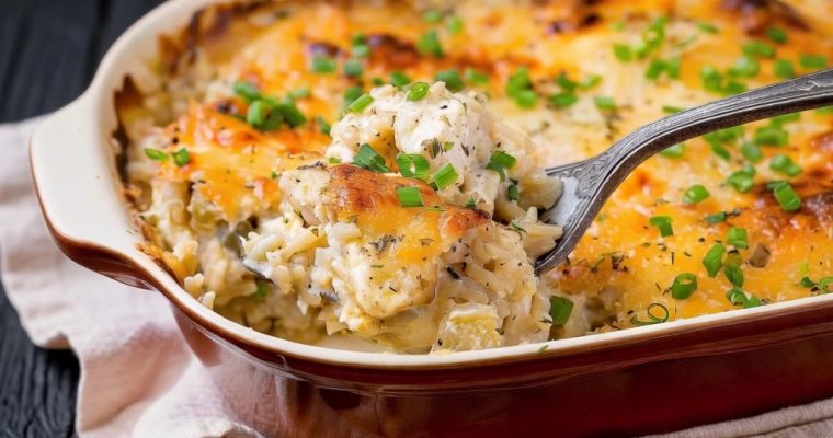 Old-Fashioned Chicken and Rice Casserole