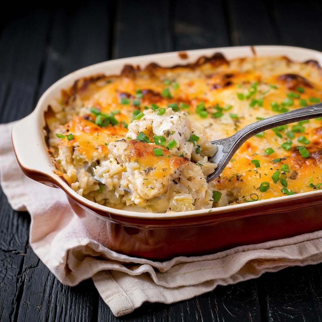 Old-Fashioned Chicken and Rice Casserole