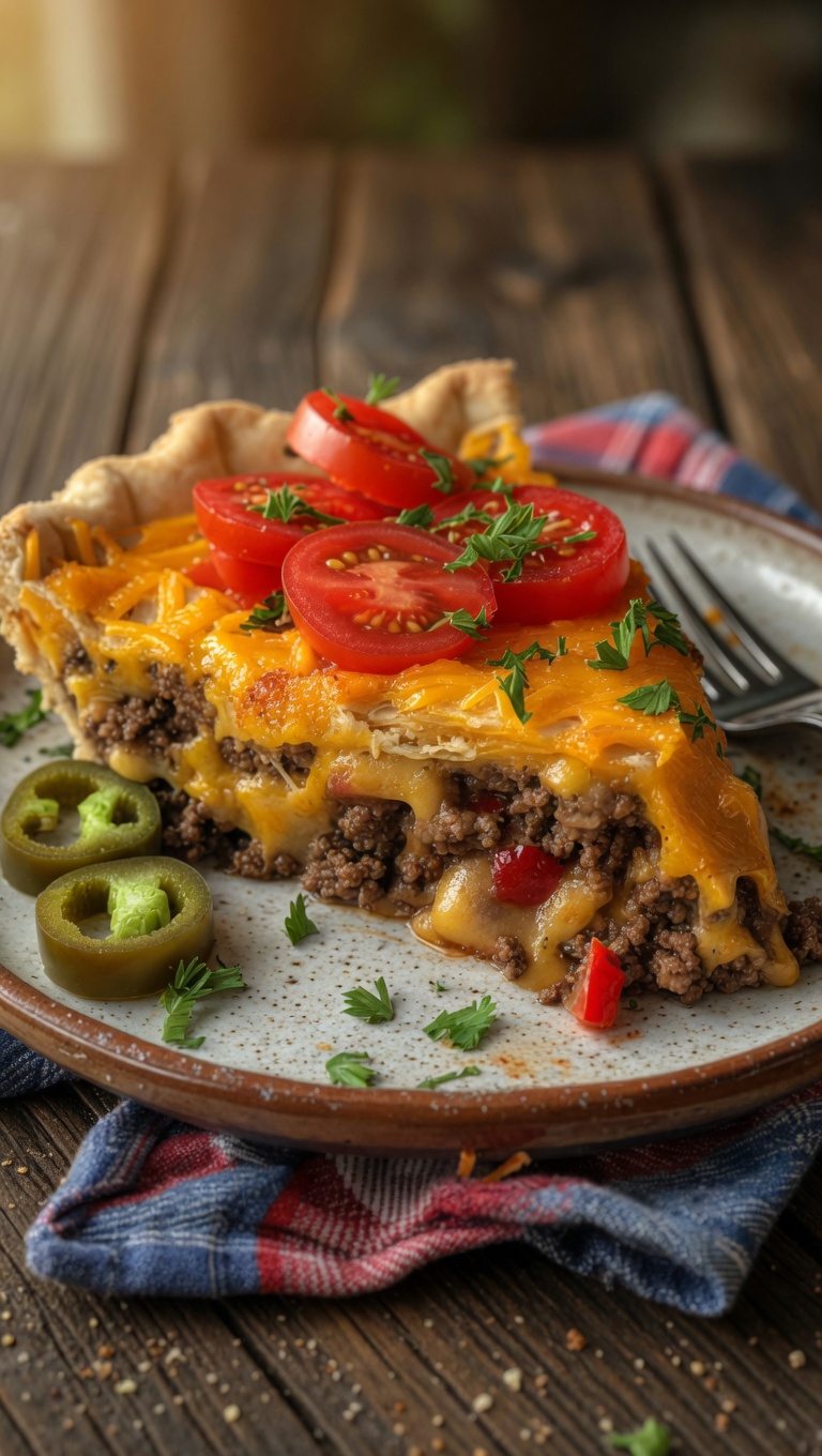 Pioneer Woman Cheeseburger Pie