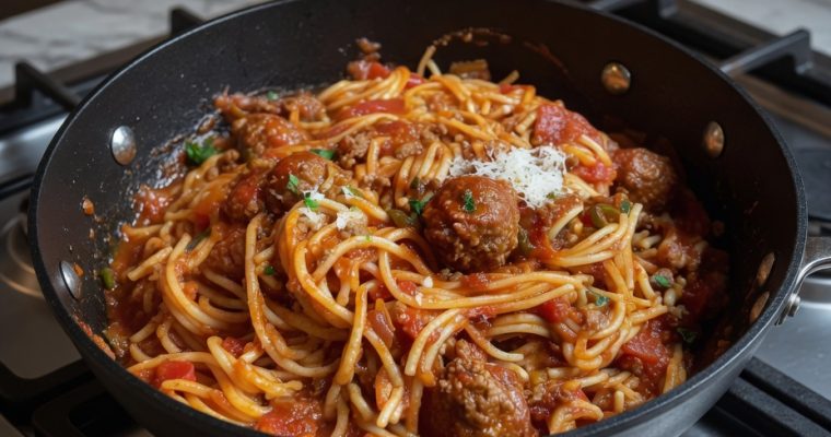 Instant Pot Spaghetti and Meatballs