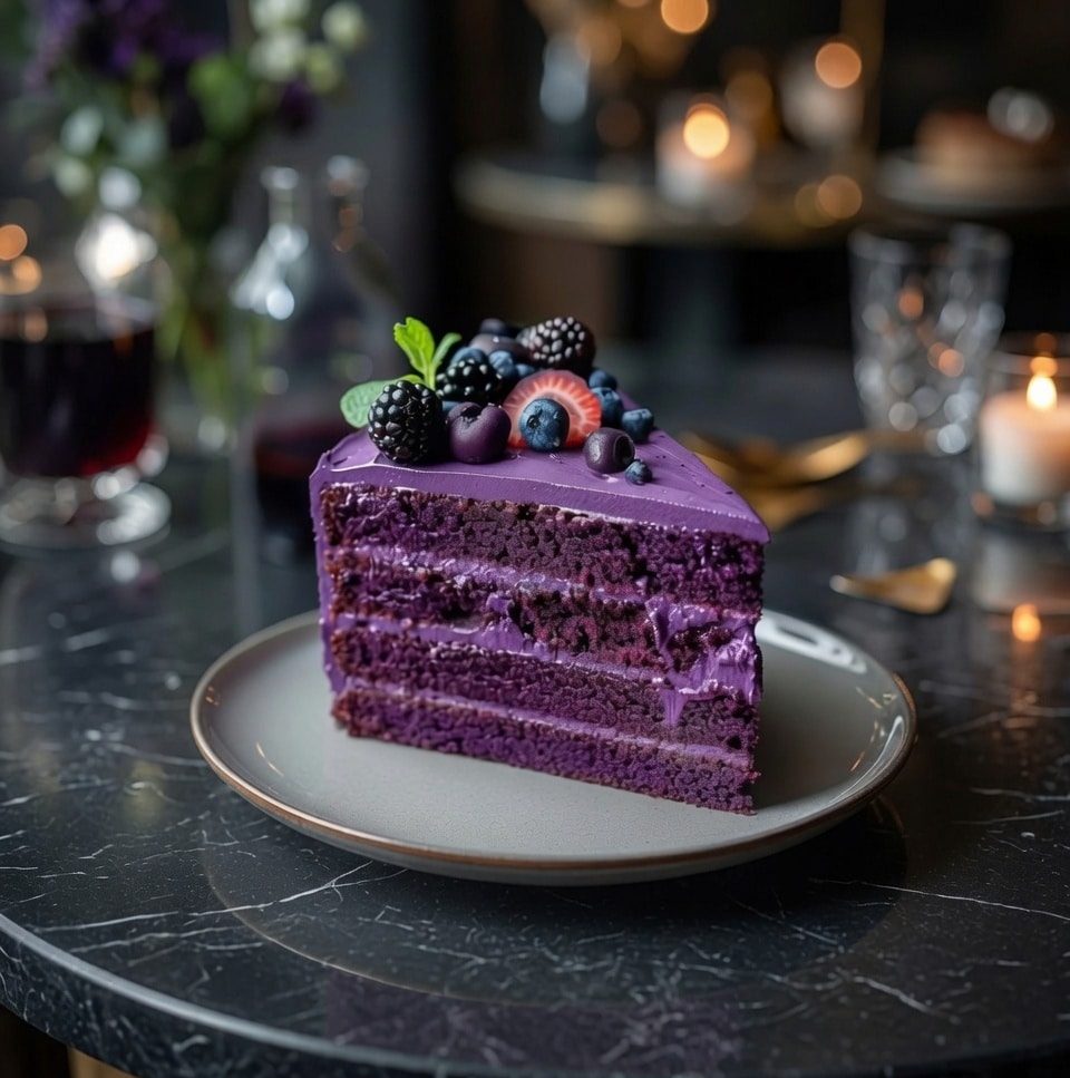 Purple Velvet Cake