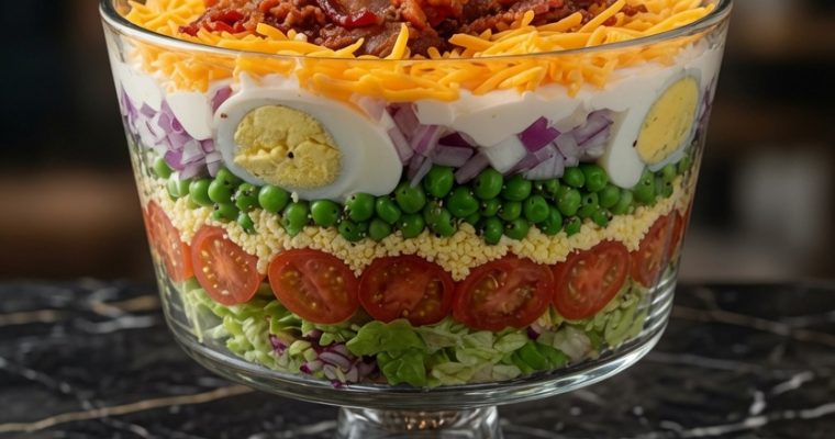 30-MINUTE SEVEN LAYER SALAD