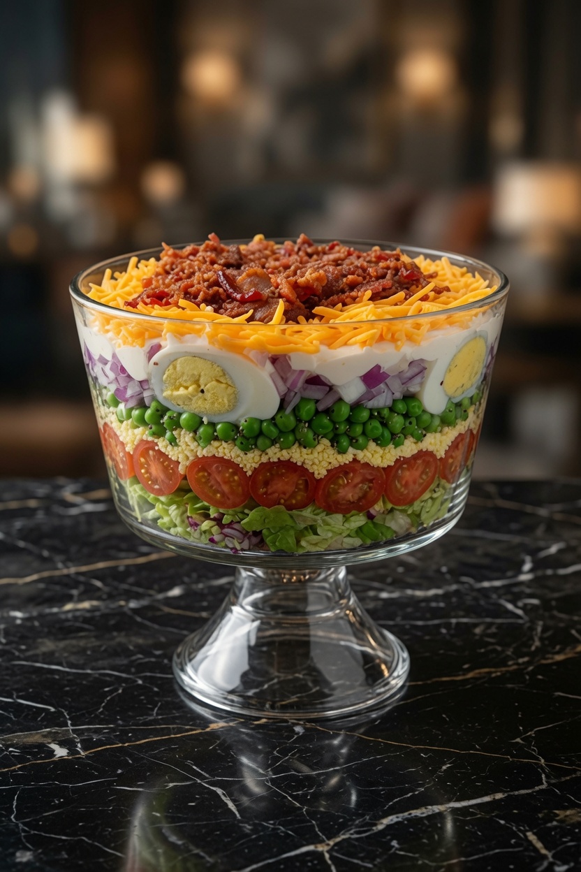 30-MINUTE SEVEN LAYER SALAD