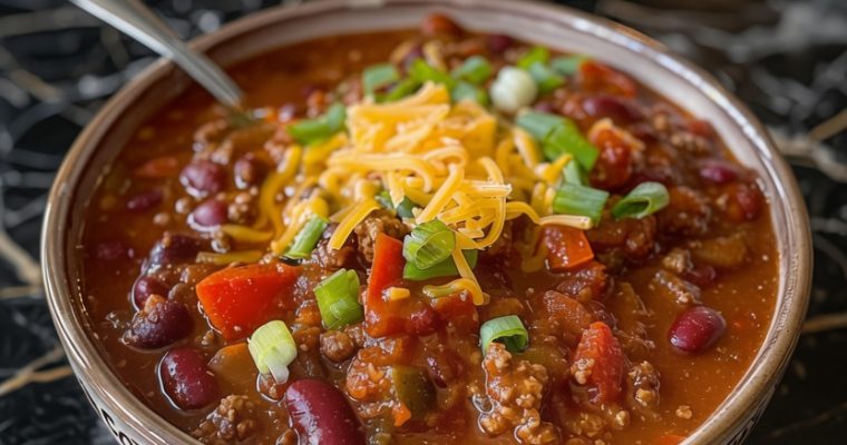 The Best Homemade Chili
