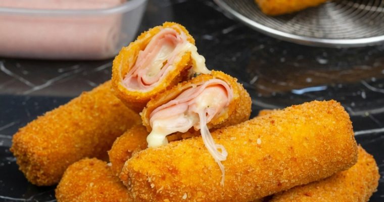 Crispy Ham Rolls