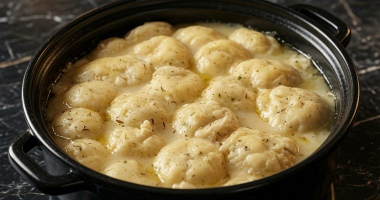 Slow Cooker Chicken and Dumplings