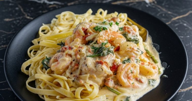 Creamy Tuscan Shrimp