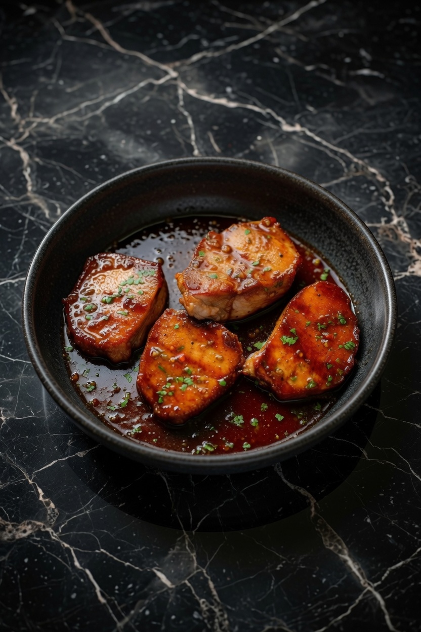Honey Garlic Boneless Pork Chops