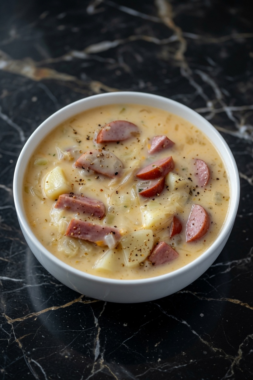 KIELBASA SOUP WITH POTATOES