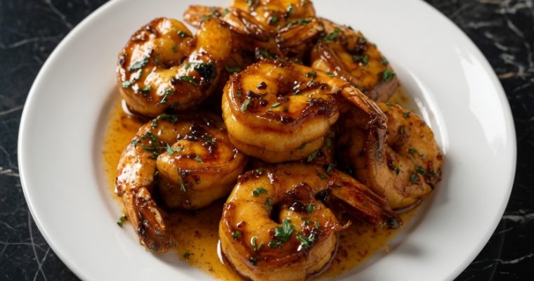 Honey Butter Old Bay Shrimp