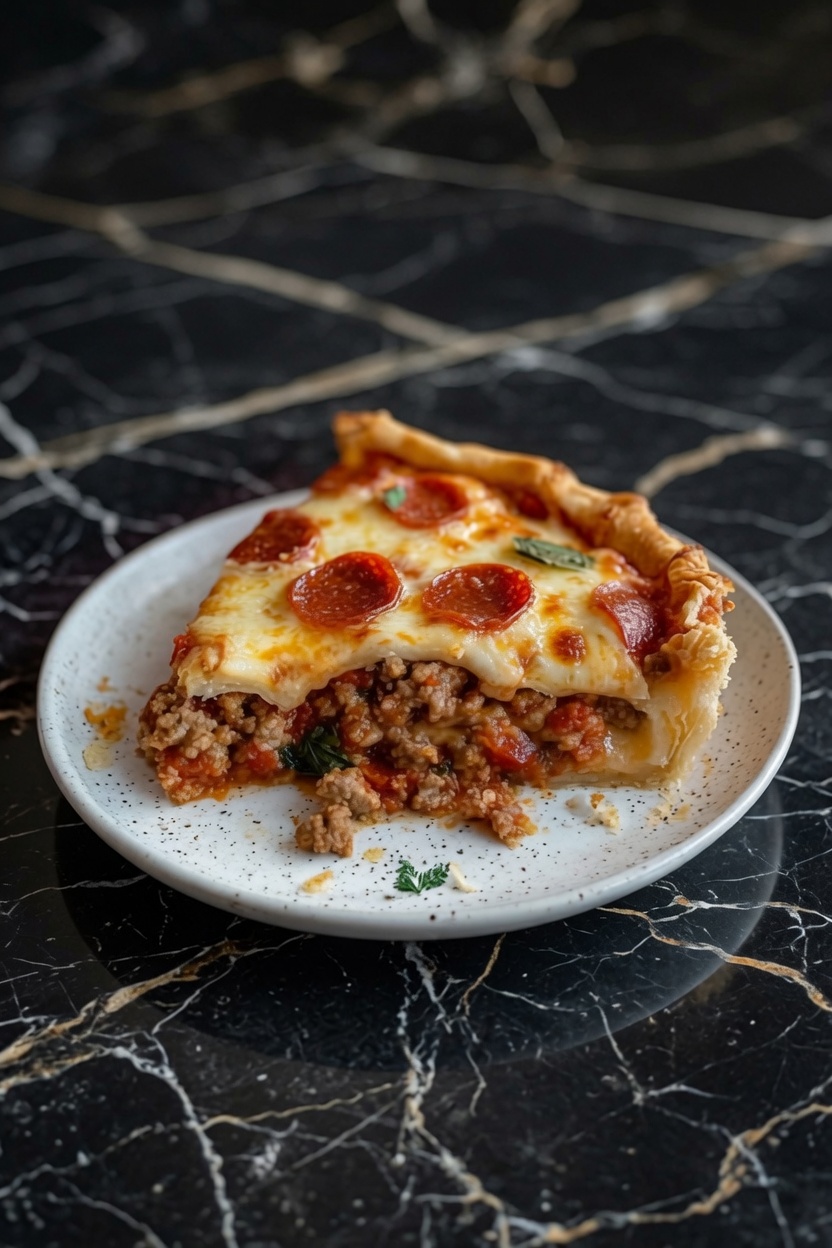 Pizza Casserole Pie