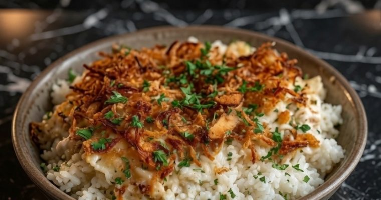 French Onion Chicken Rice