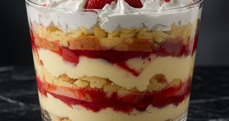 Southern Strawberry Punch Cake