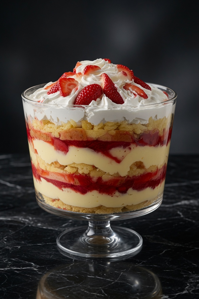 Southern Strawberry Punch Cake