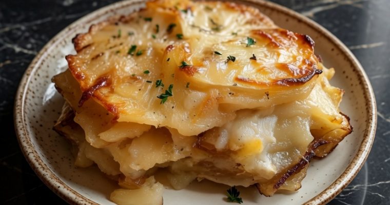 French Onion Potato Bake