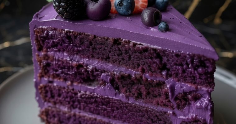 Purple Velvet Cake