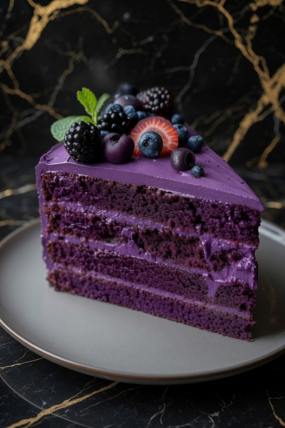 Purple Velvet Cake