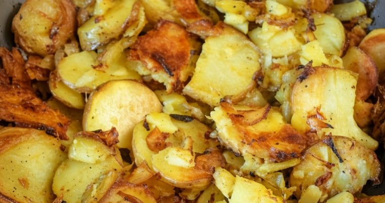 Fried Potatoes and Onions