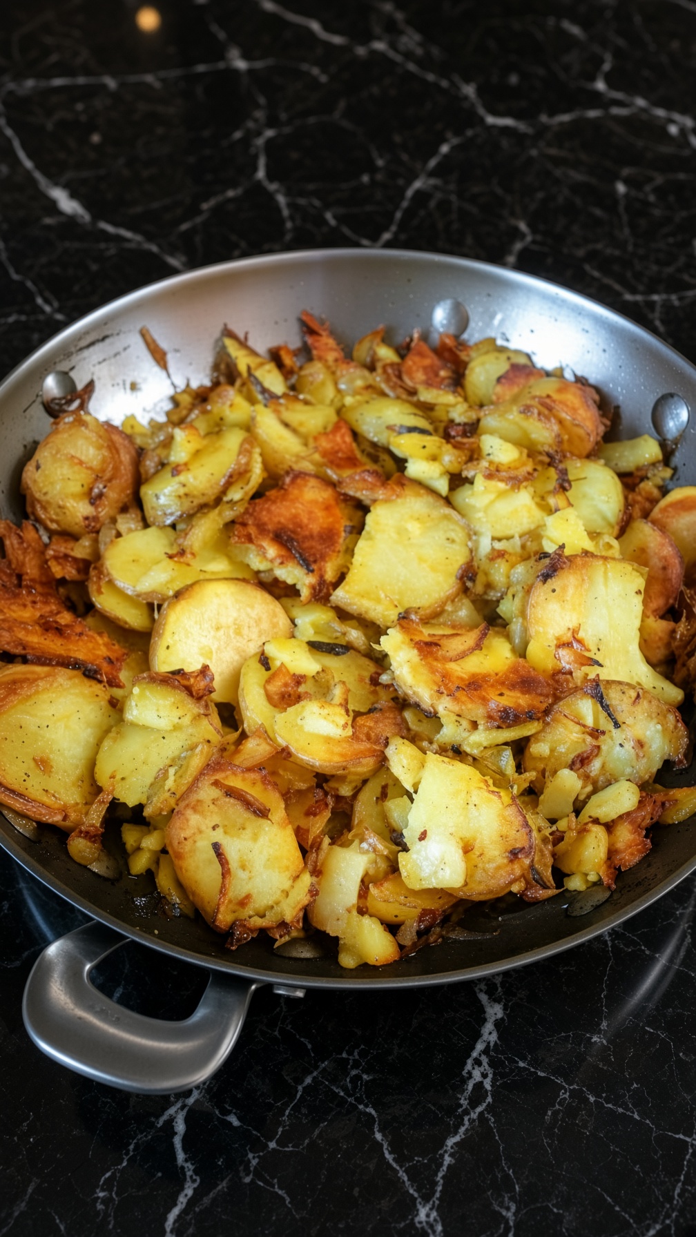 Fried Potatoes and Onions