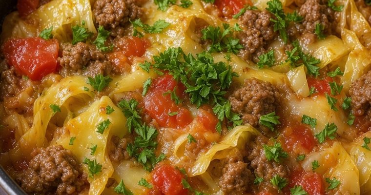Delicious Cabbage Casserole