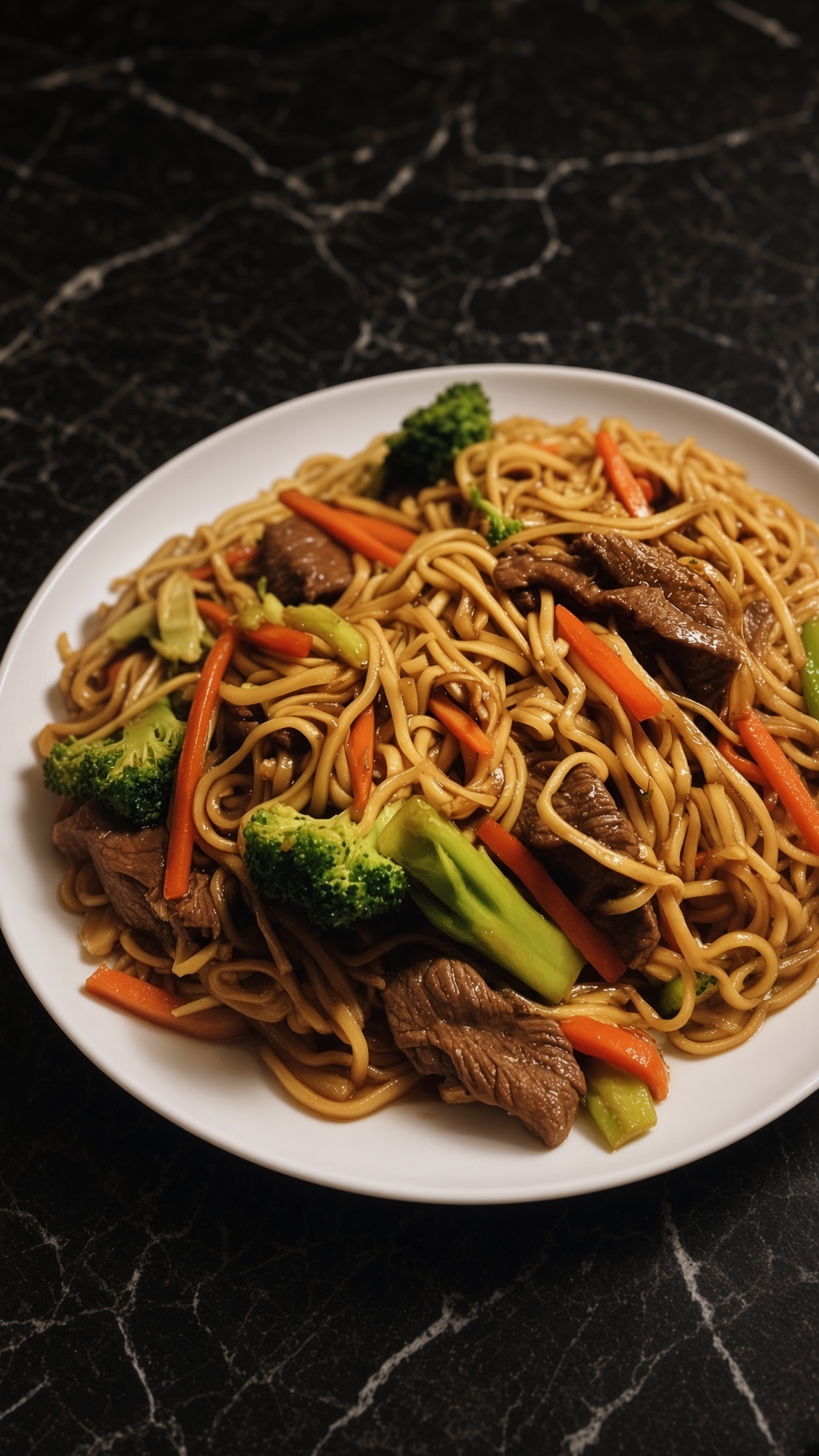 Ground Beef Lo Mein