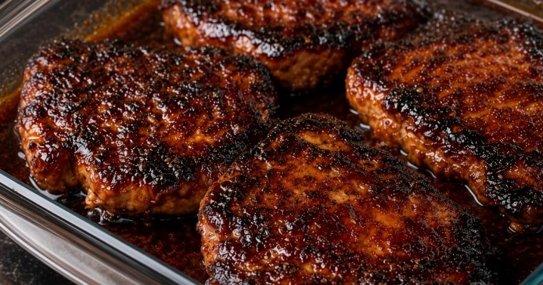 Simple Oven-Baked Barbecue Pork Chops