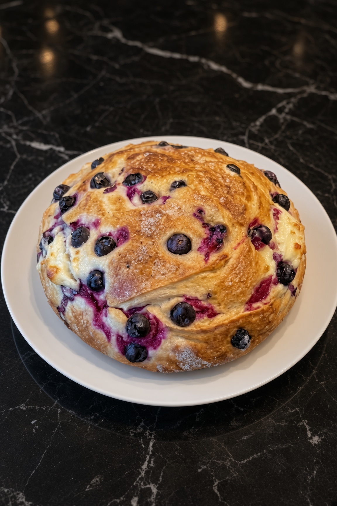 Blueberry Cream Cheese Loaf