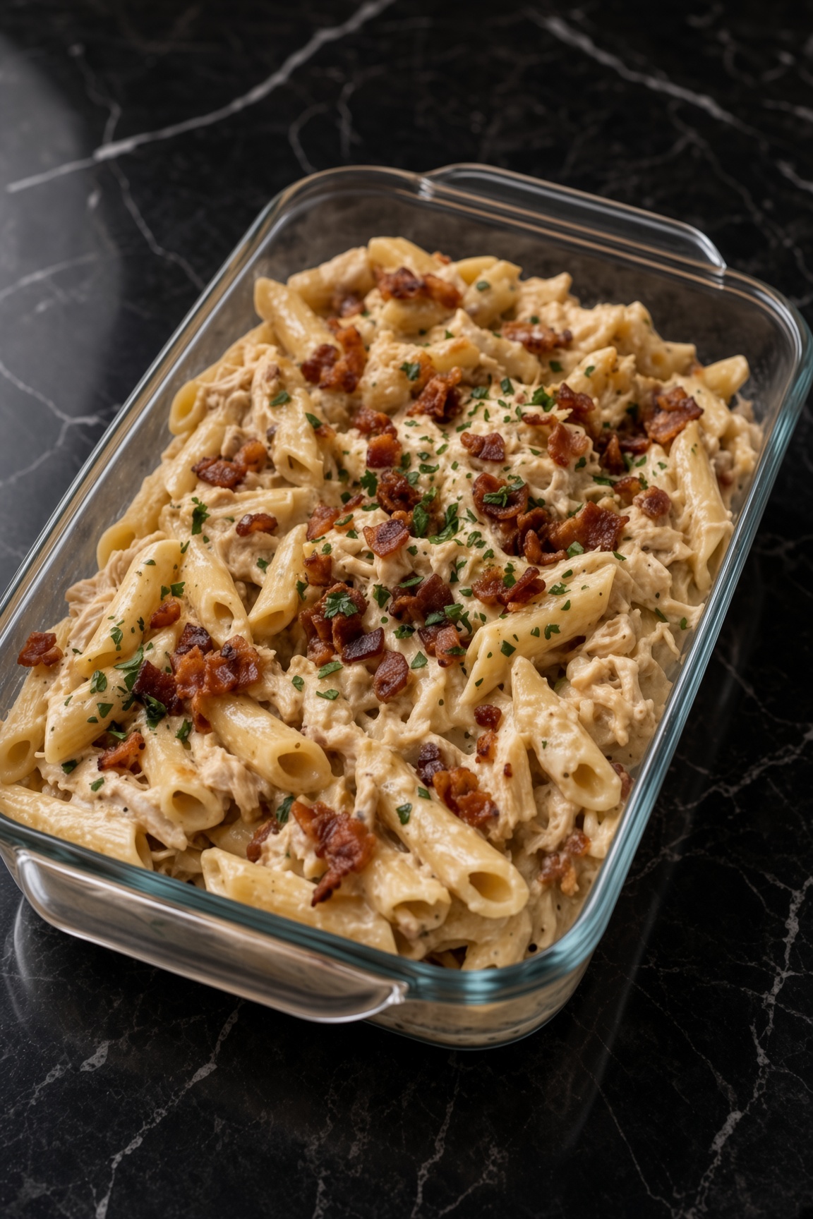 4-Ingredient Crack Chicken Pasta