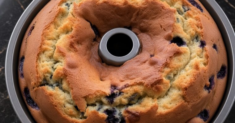 Blueberry Sour Cream Coffee Cake
