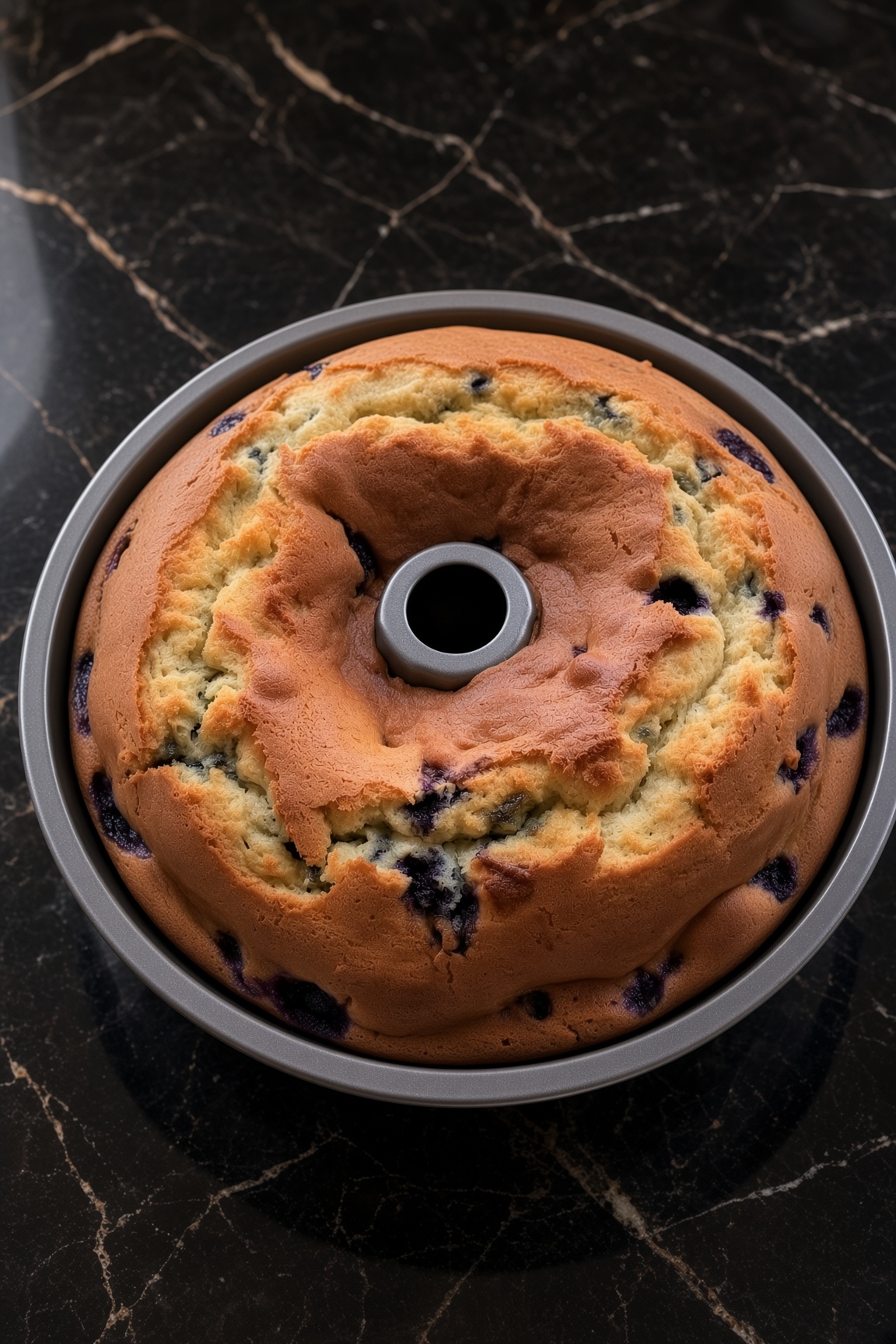 Blueberry Sour Cream Coffee Cake