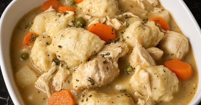 Crock Pot Chicken and Dumplings