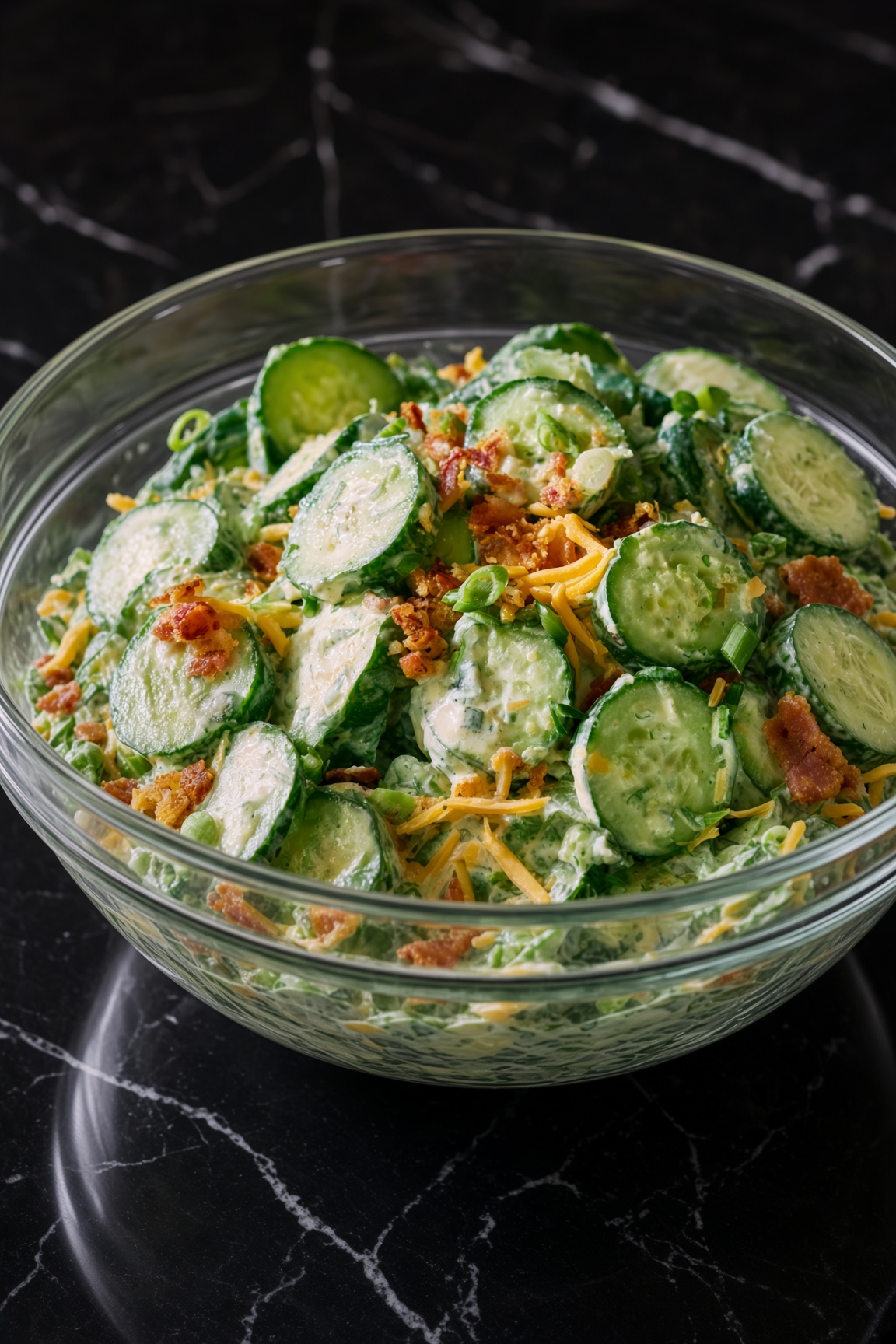 Million Dollar Cucumber Salad