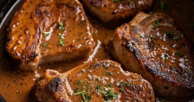 SLOW COOKER PORK CHOP