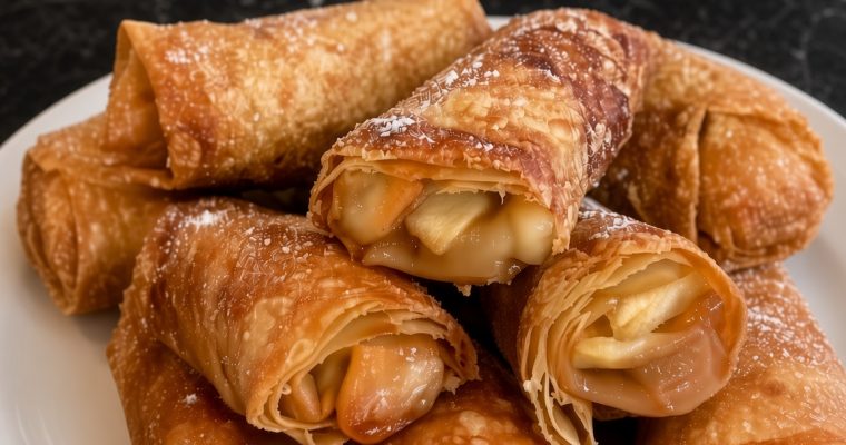 Apple Pie Egg Rolls