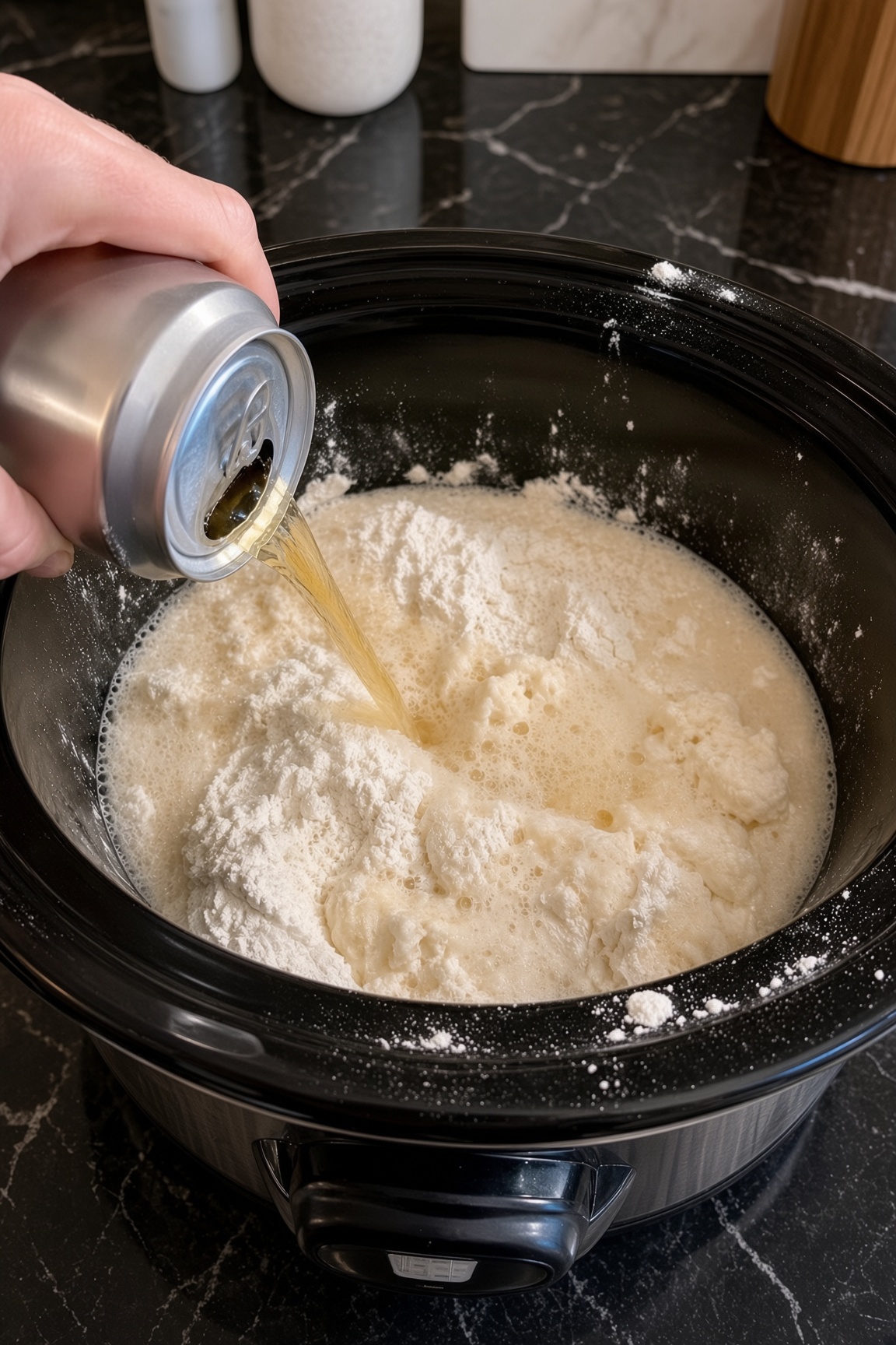Slow Cooker 2-Ingredient Beer Bread