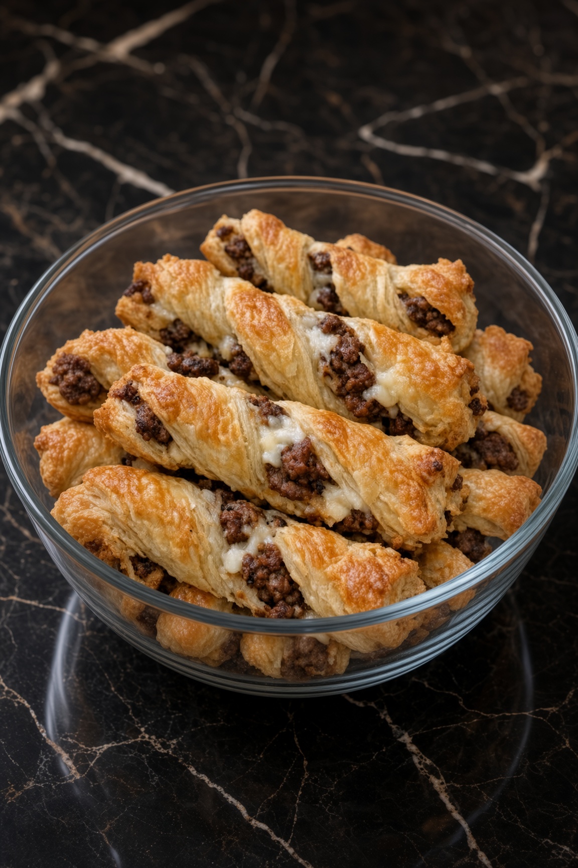 Beef Puff Pastry Twists