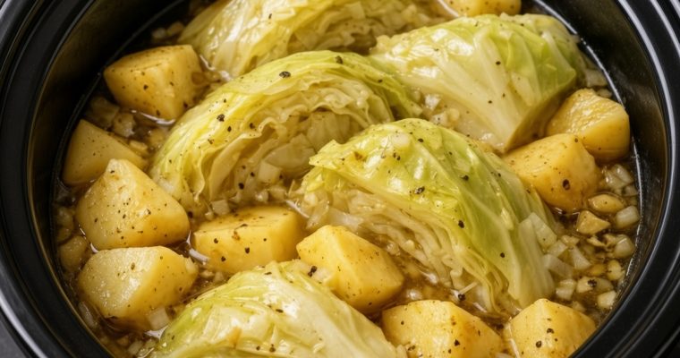 Crockpot Cabbage and Potatoes