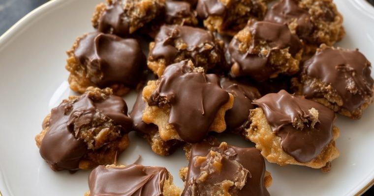Crunchy Chocolate Pecan Billionaires