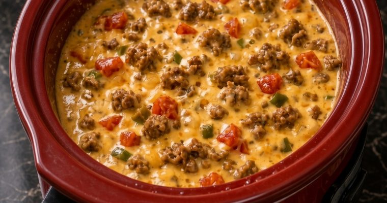 Slow Cooker Sausage Dip