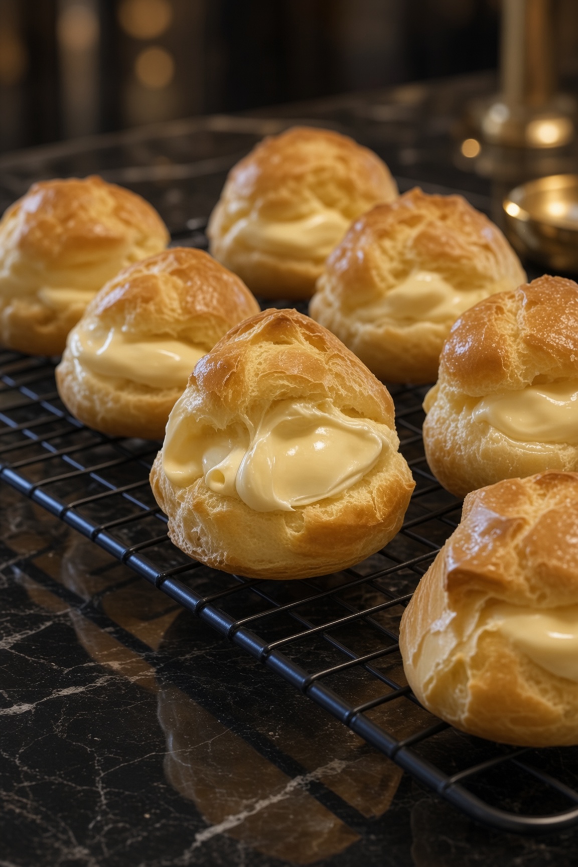 MOM’S FAMOUS CREAM PUFFS