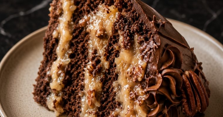 Classic German Chocolate Cake