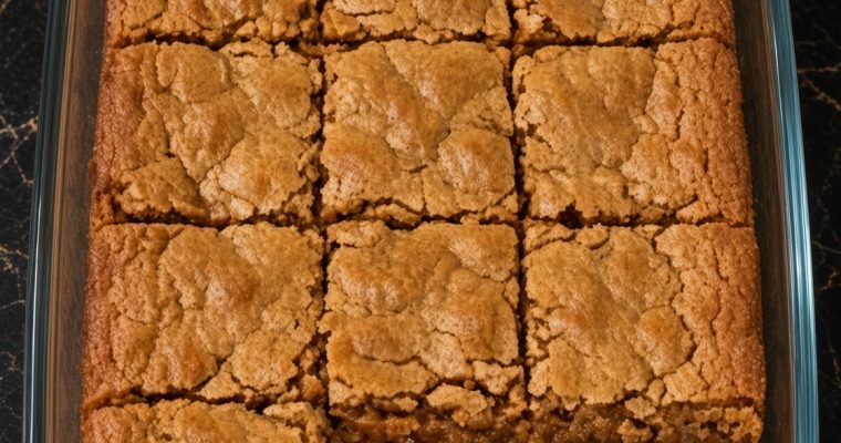 Chewy Peanut Butter Brownies