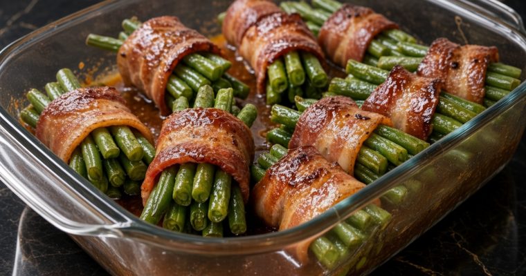 Southern Bacon Green Bean Bundles