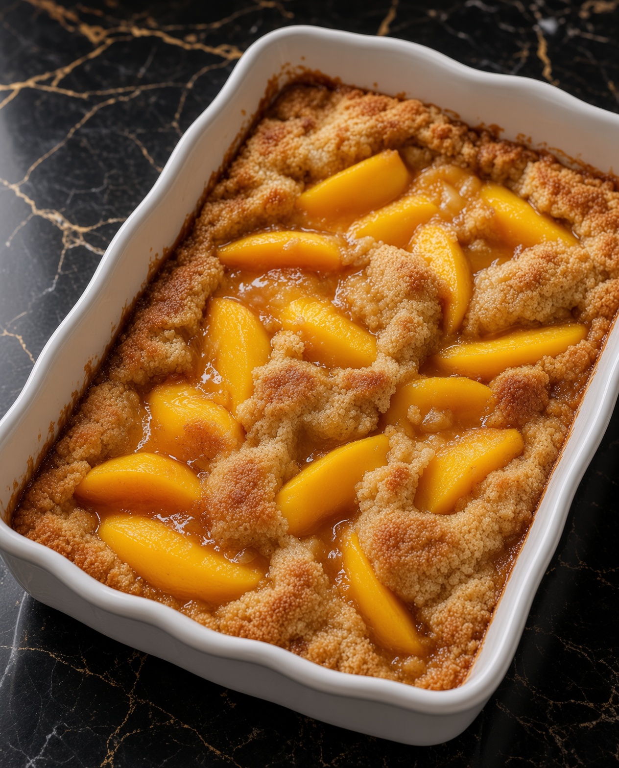 Easy Peach Cobbler