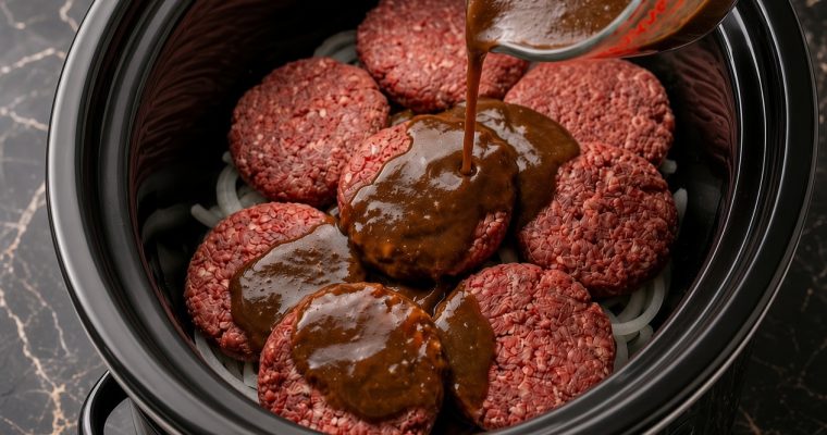 Slow Cooker Amish Cube Steak with Brown Gravy