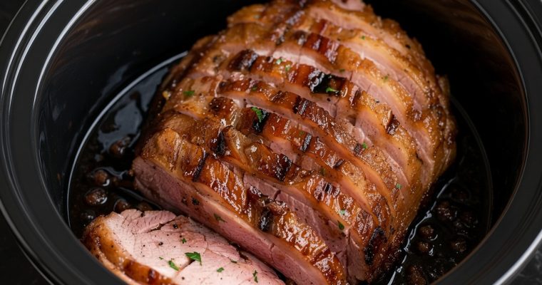 Slow Cooker Cola Ham