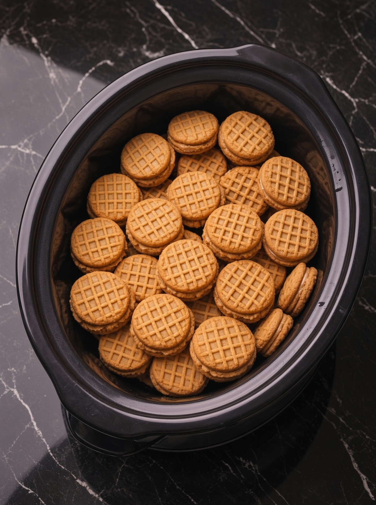Slow Cooker Summer Peanut Butter Cookie Dessert