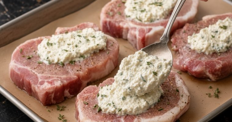 Southern Ranch Baked Pork Chops