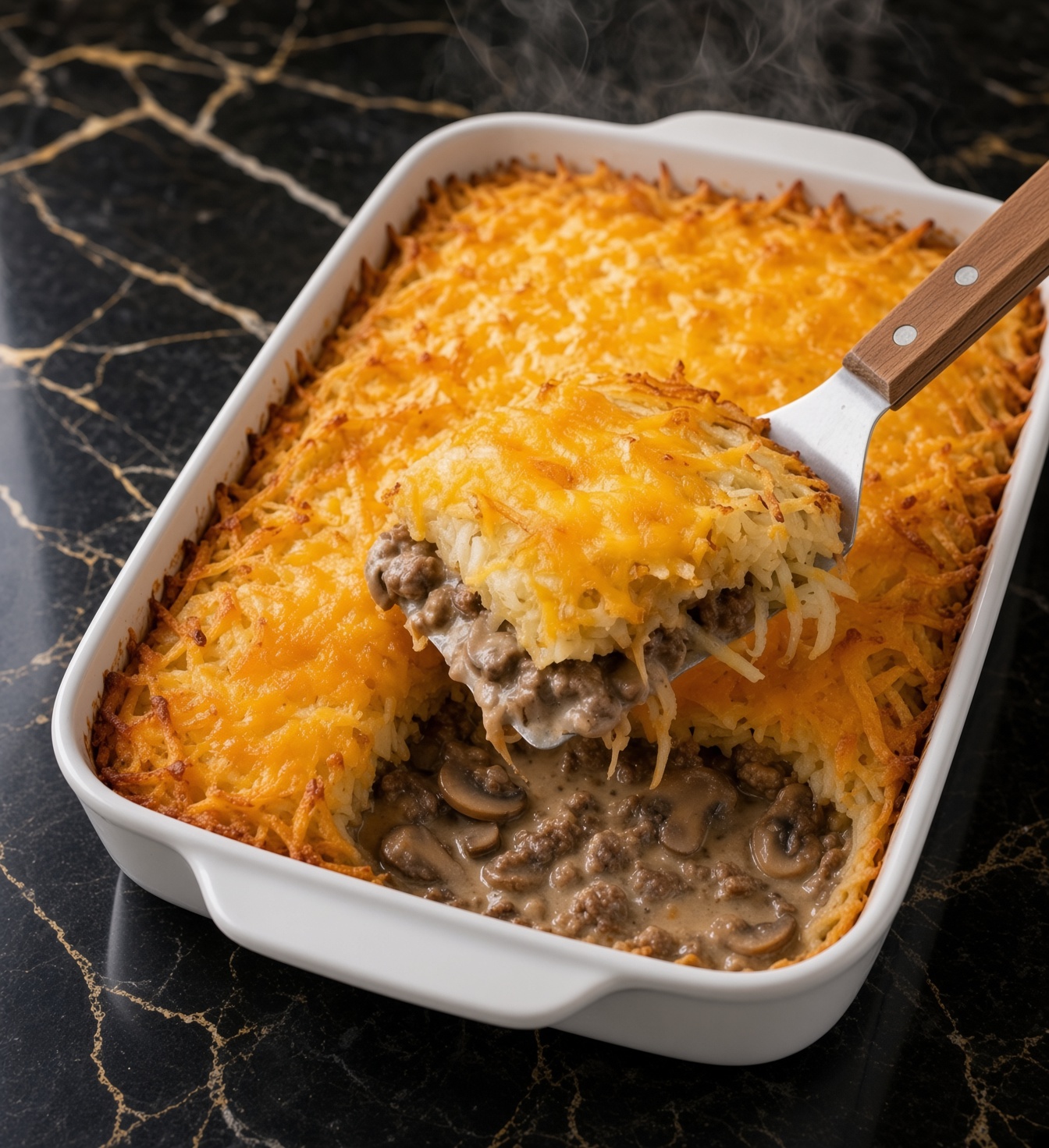 Beef and Hashbrown Casserole